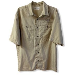 Men’s Lightweight Vented Back Fishing Shirt | Jawbone | Size Medium